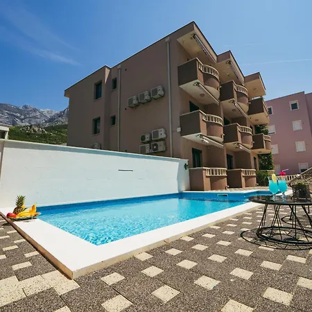 Family-friendly With Swimming Pool Promajna, Makarska - 6849 Appartamento *